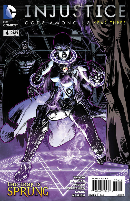 Injustice: Gods Among Us Year Three #4 CVR A dc comics 2014 FN