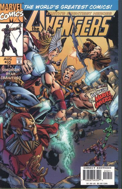 Avengers #10 - CVR A (VF)