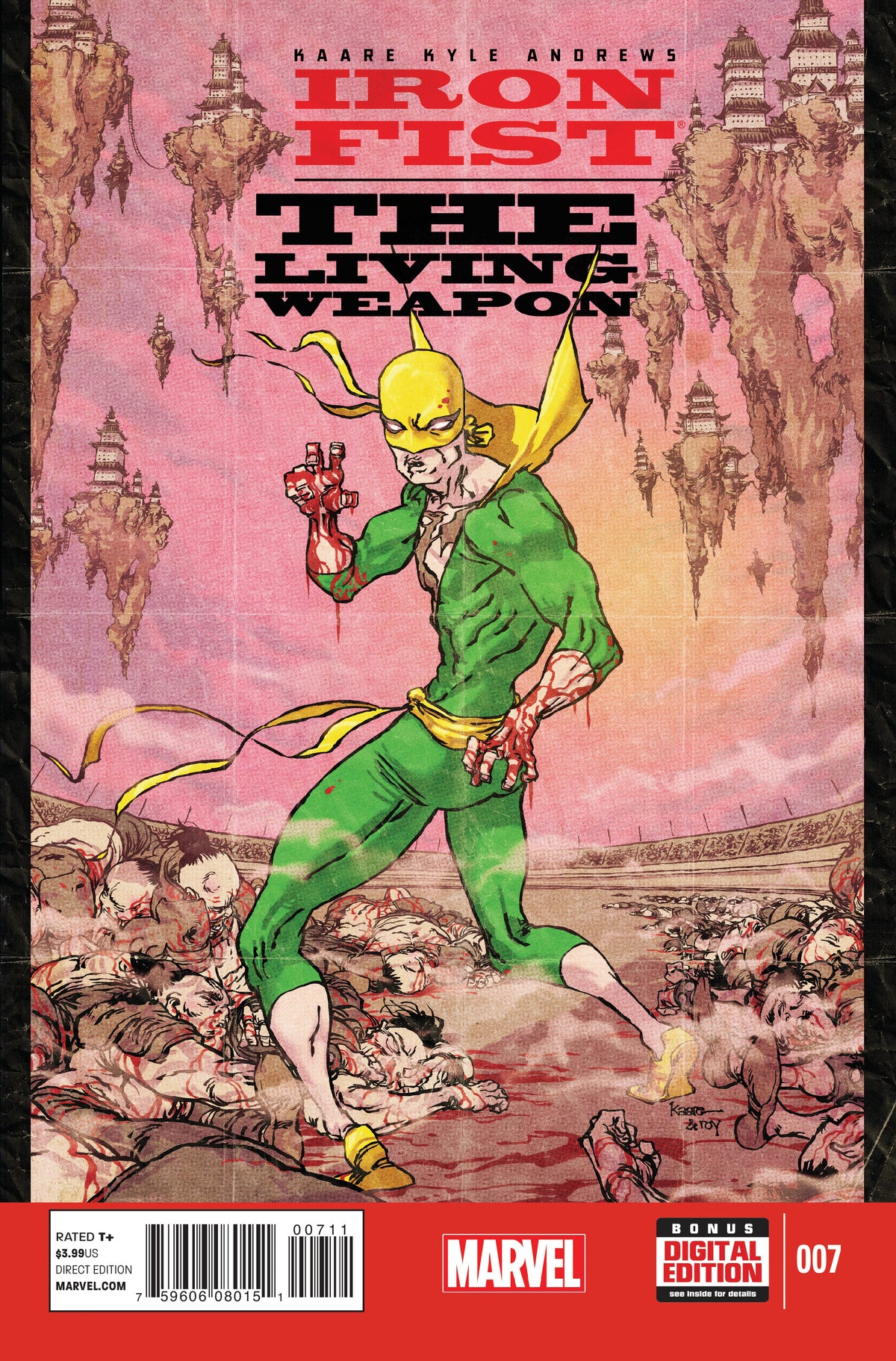 Iron Fist: The Living Weapon #7 CVR A Marvel 2014 VF