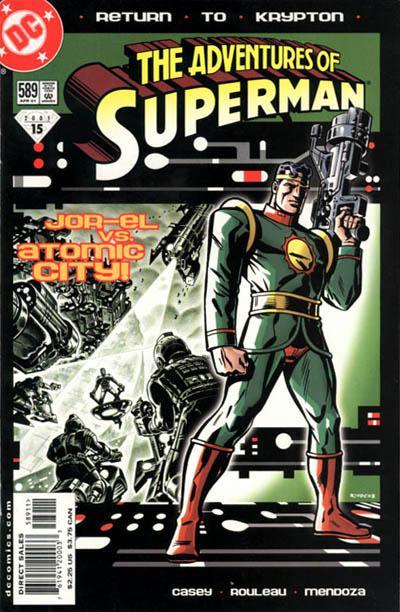 Adventures of Superman #589 CVR A DC Comics 2001 FN