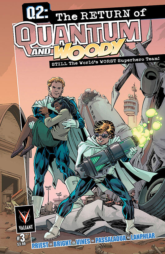Q2: The Return of Quantum and Woody #3 CVR A DMG/Valiant Entertainment 2014 FN