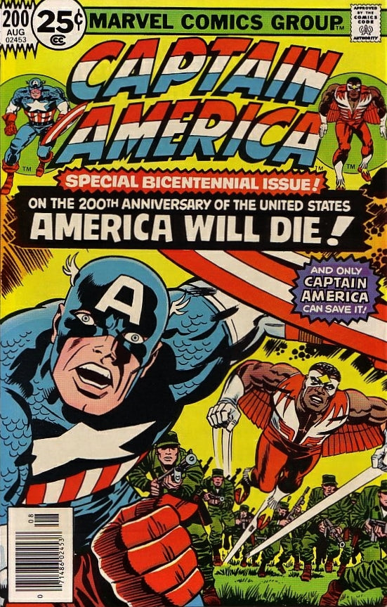 Captain America #200 CVR A Marvel 1976 FN