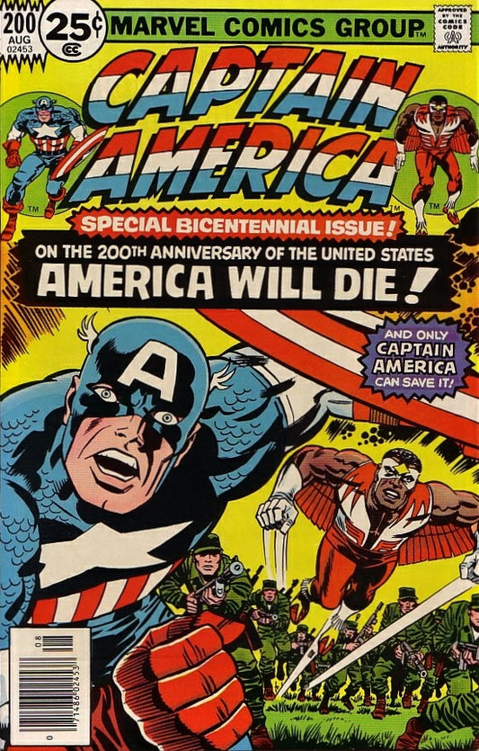 Captain America #200 CVR A Marvel 1976 FN