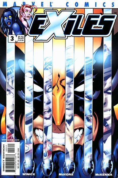 Exiles #3 CVR A Marvel 2001 VF