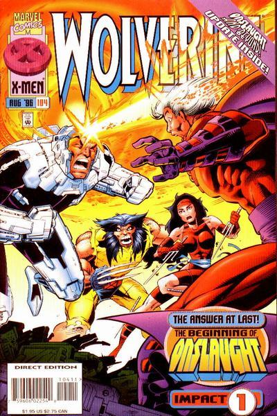 Wolverine #104 CVR A Marvel 1996 FN