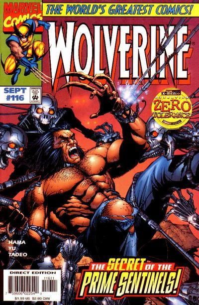 Wolverine #116 CVR A Marvel 1997 FN