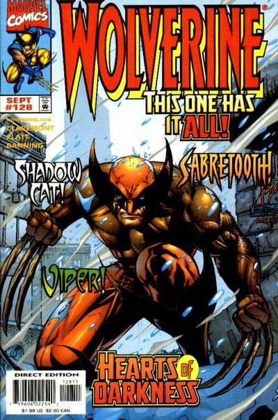 Wolverine #128 CVR A Marvel 1998 FN