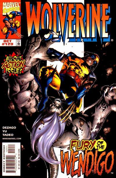 Wolverine #129 CVR A Marvel 1998 FN