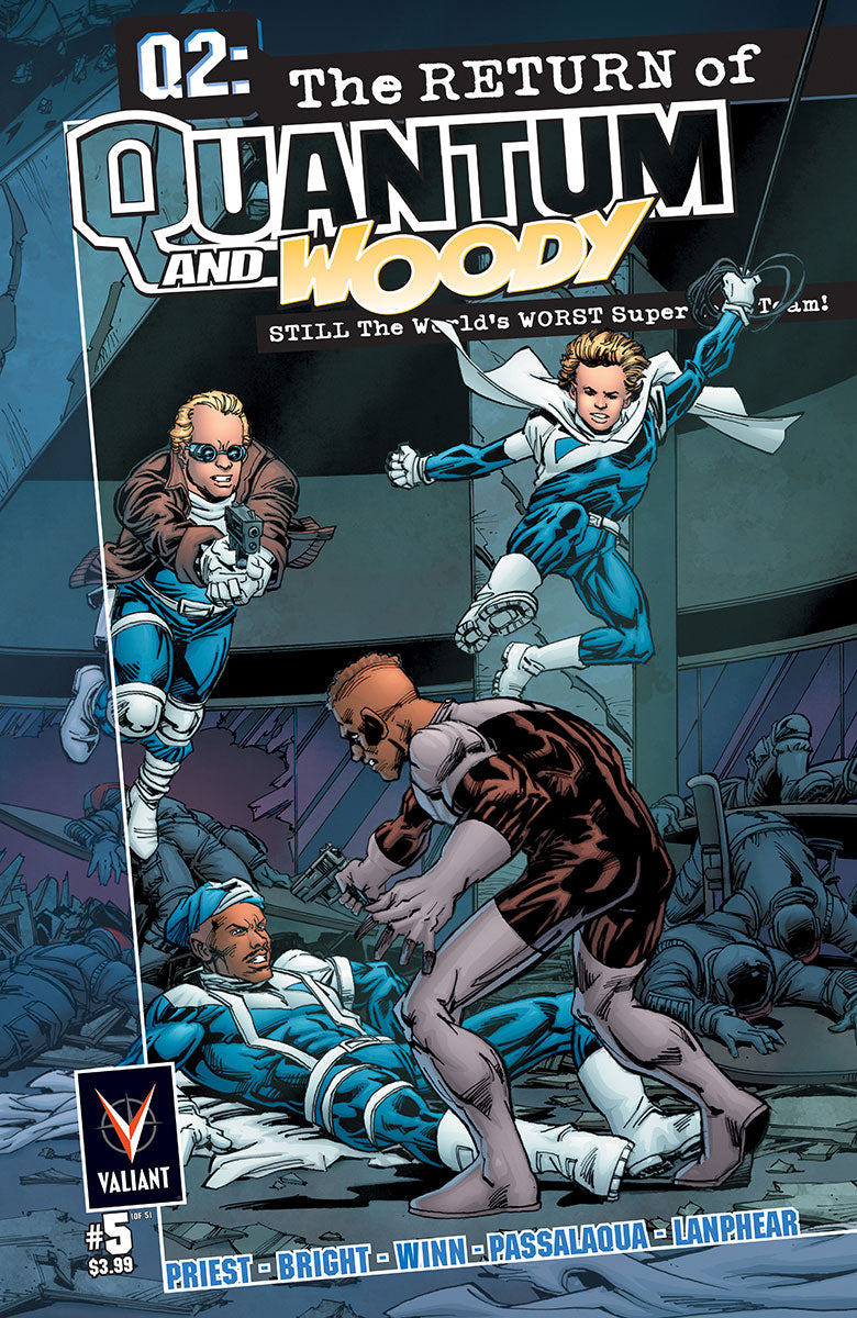 Q2: The Return of Quantum and Woody #5 CVR A DMG/Valiant Entertainment 2015 FN