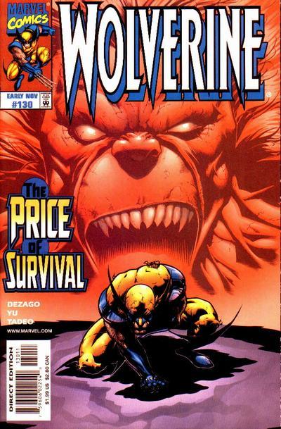 Wolverine #130 CVR A Marvel 1998 FN