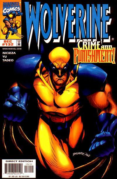 Wolverine #132 CVR A Marvel 1998 FN
