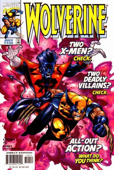 Wolverine #140 CVR A Marvel 1999 FN
