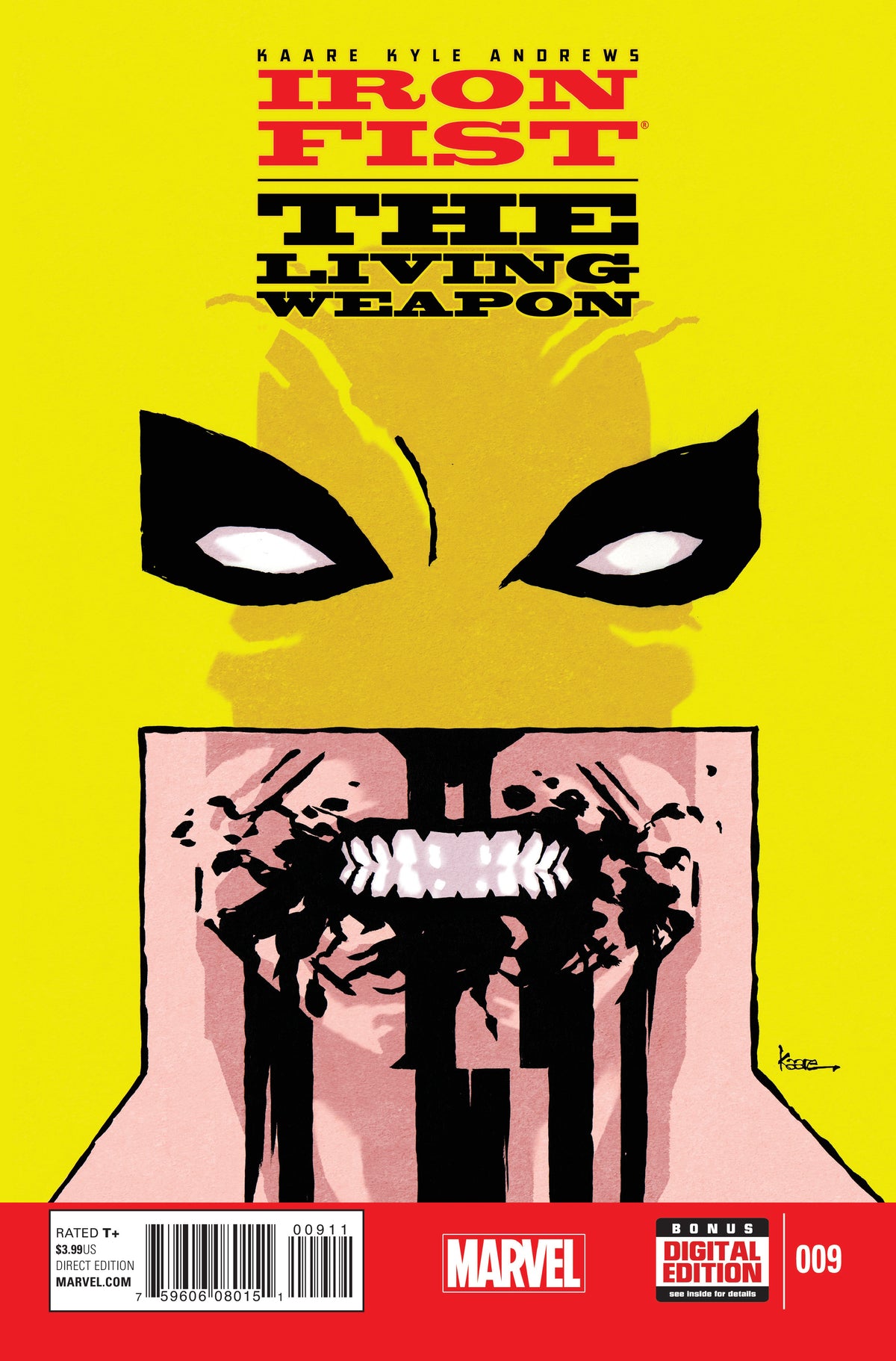 Iron Fist: The Living Weapon #9 CVR A Marvel 2015 VF