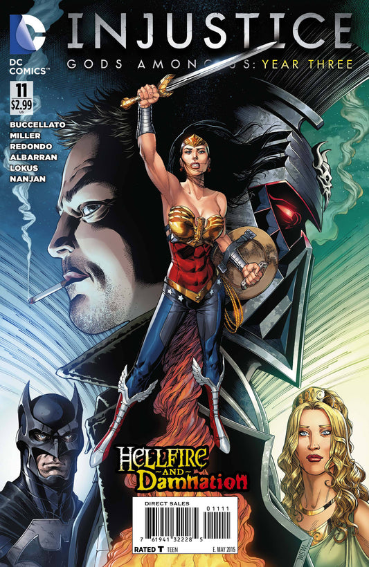 Injustice: Gods Among Us Year Three #11 CVR A dc comics 2015 FN