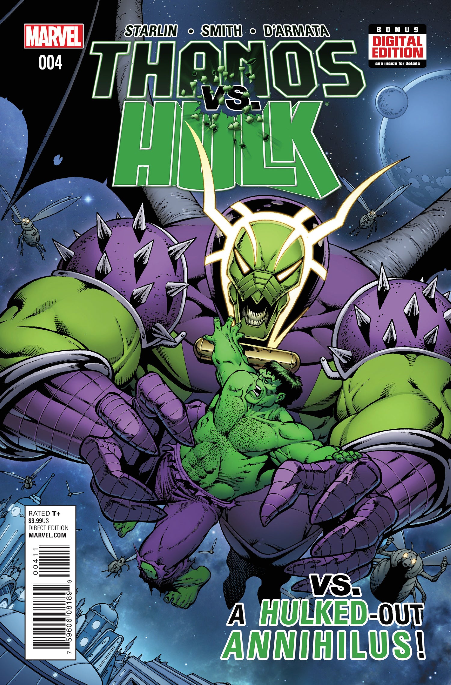 Thanos vs. Hulk #4 - CVR A (VF)