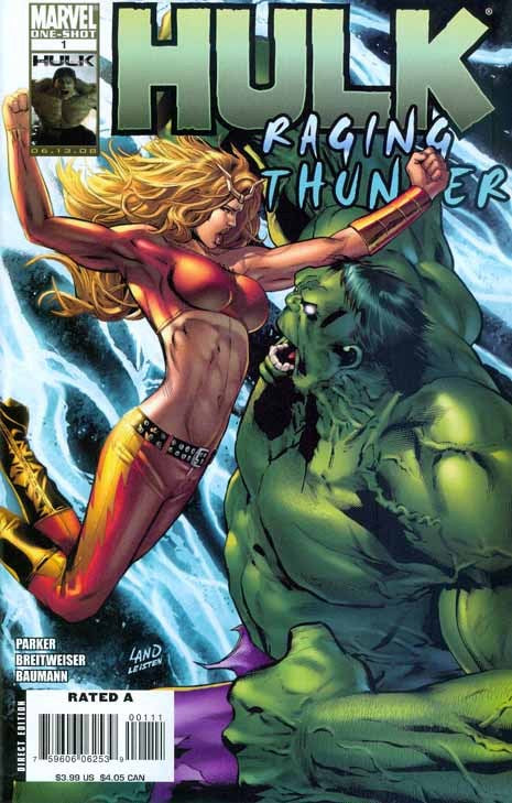 Hulk: Raging Thunder #1 CVR A Marvel 2008 FN