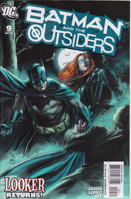 Batman and the Outsiders #9 CVR A DC Comics 2008 FN