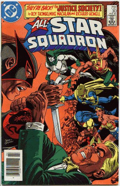 All-Star Squadron #30 CVR A DC Comics 1984 FN
