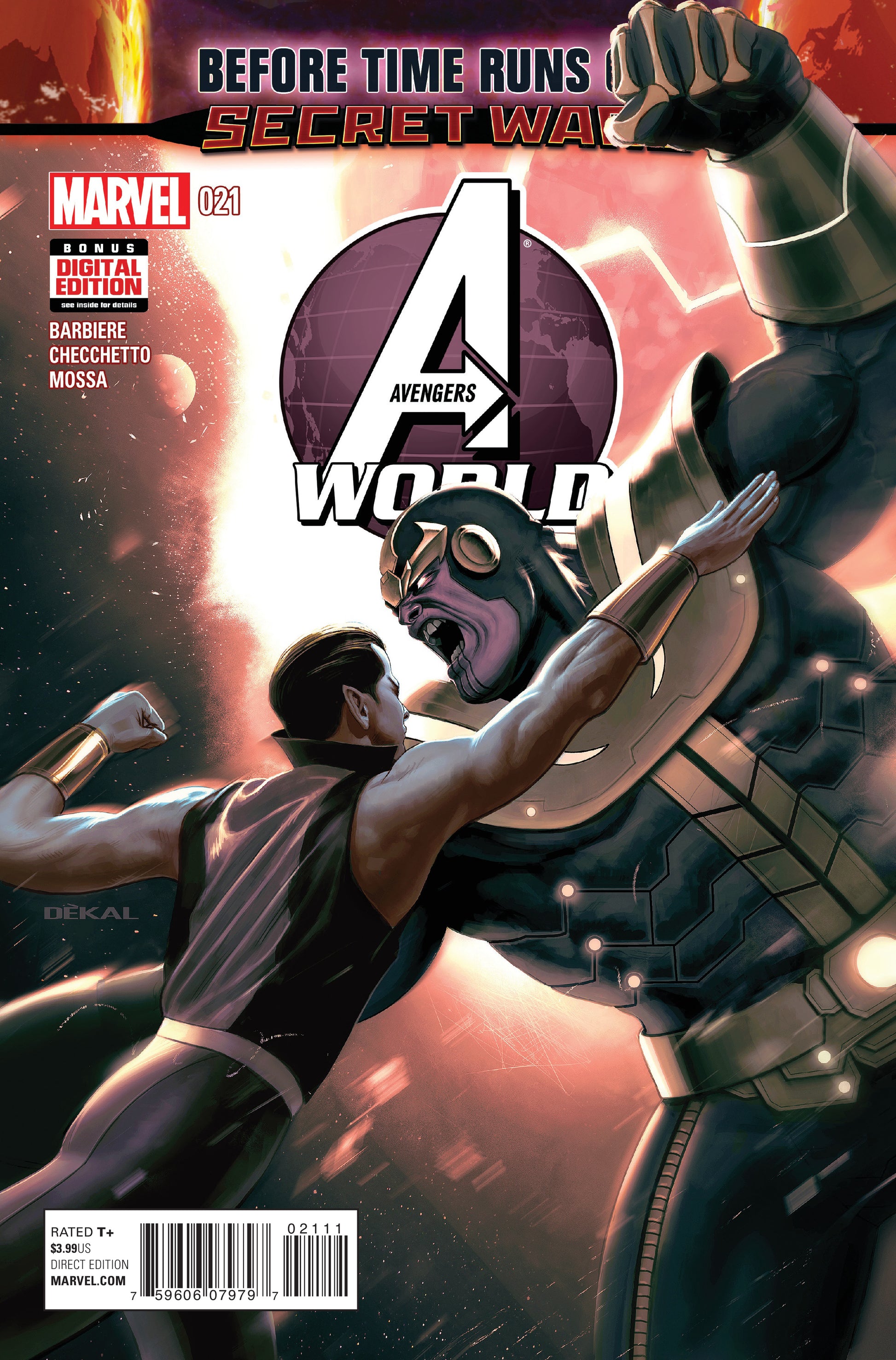 Avengers World #21 - CVR A (FN)