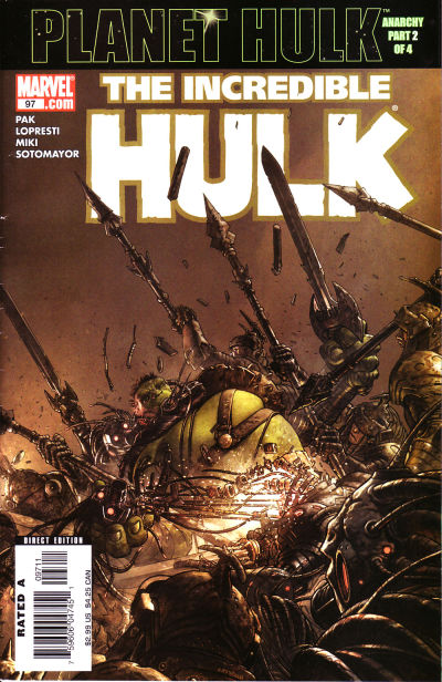 Incredible Hulk #97 CVR A Marvel 2006 FN