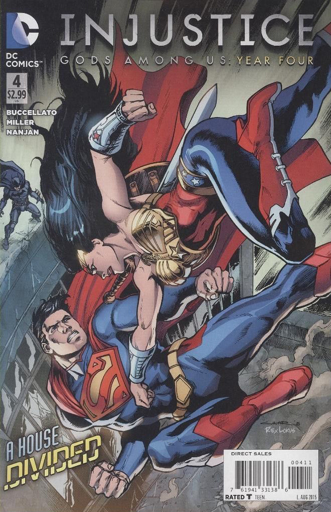 Injustice: Gods Among Us Year Four #4 CVR A dc comics 2015 FN