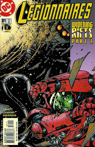 Legionnaires #81 CVR A DC Comics 2000 VF