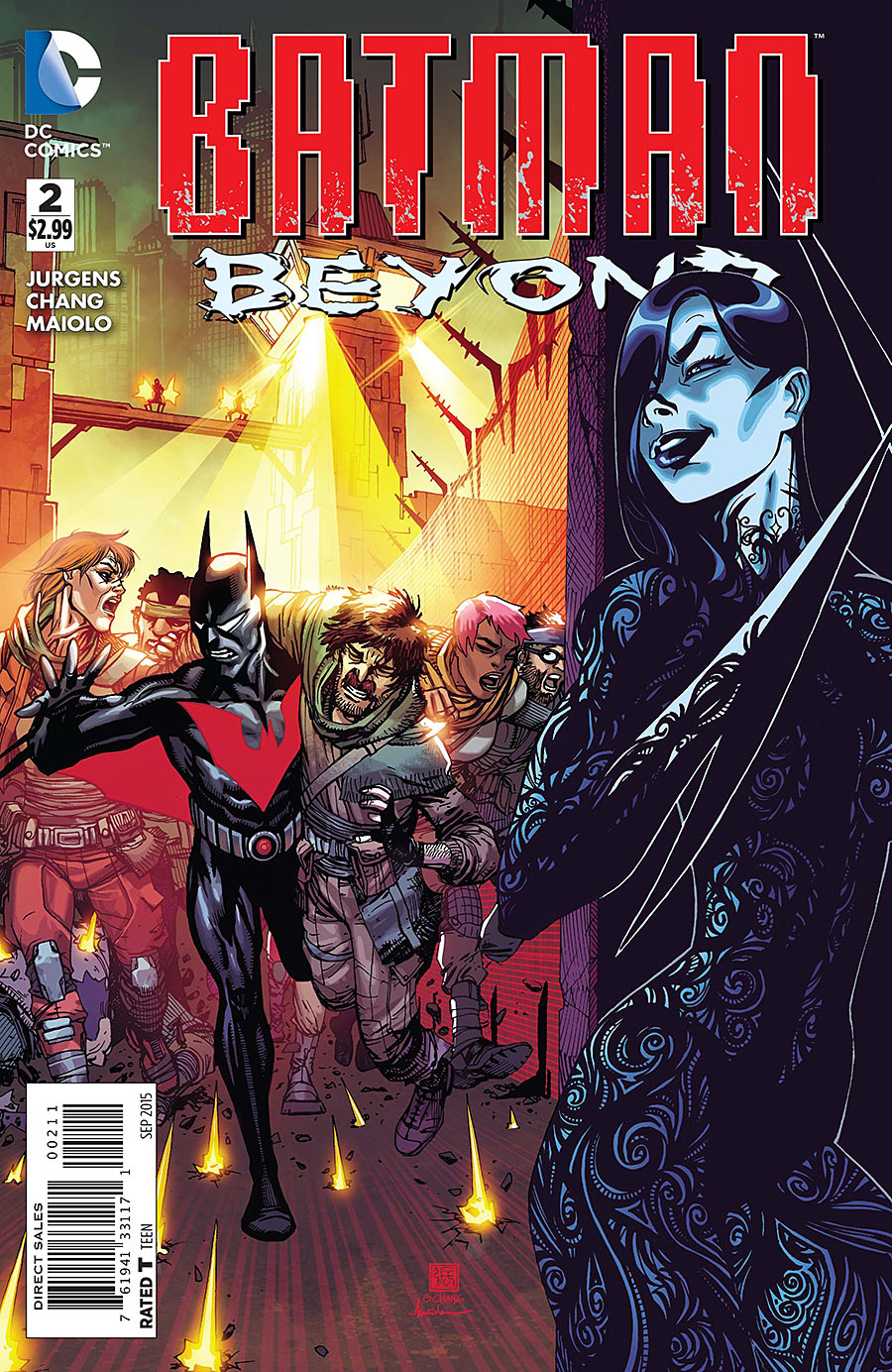 Batman Beyond #2 CVR A DC Comics 2015 VF