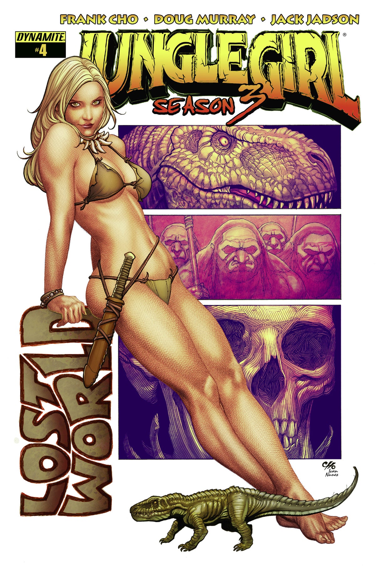 Jungle Girl: Season Three #4 CVR A Dynamite Entertainment 2015 VF