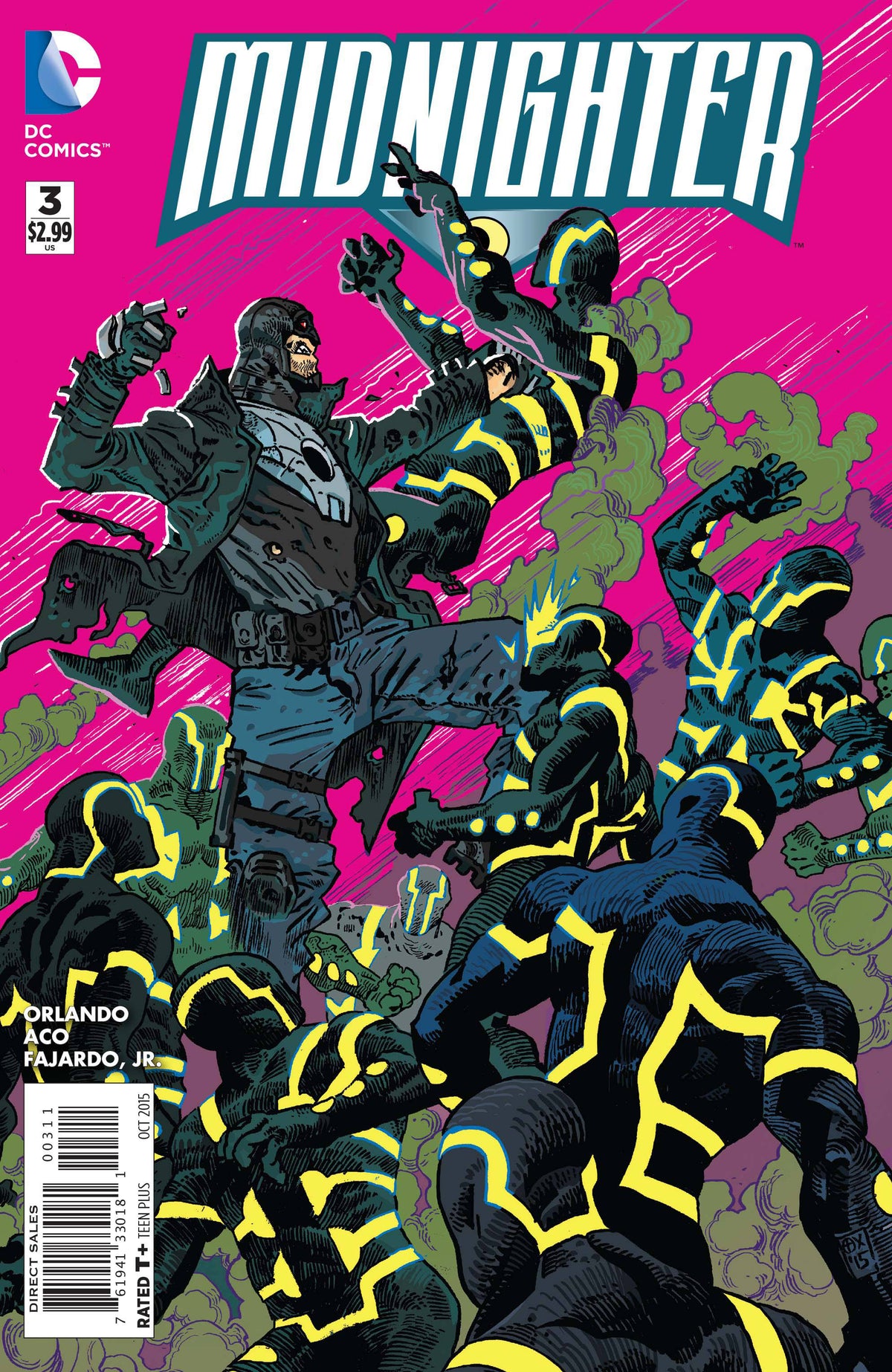Midnighter #3 CVR A DC Comics 2015 VF
