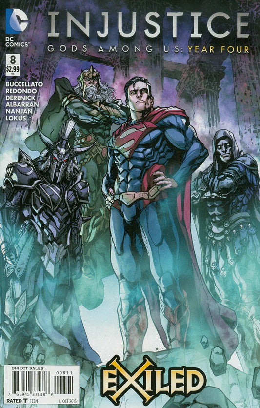 Injustice: Gods Among Us Year Four #8 CVR A dc comics 2015 FN