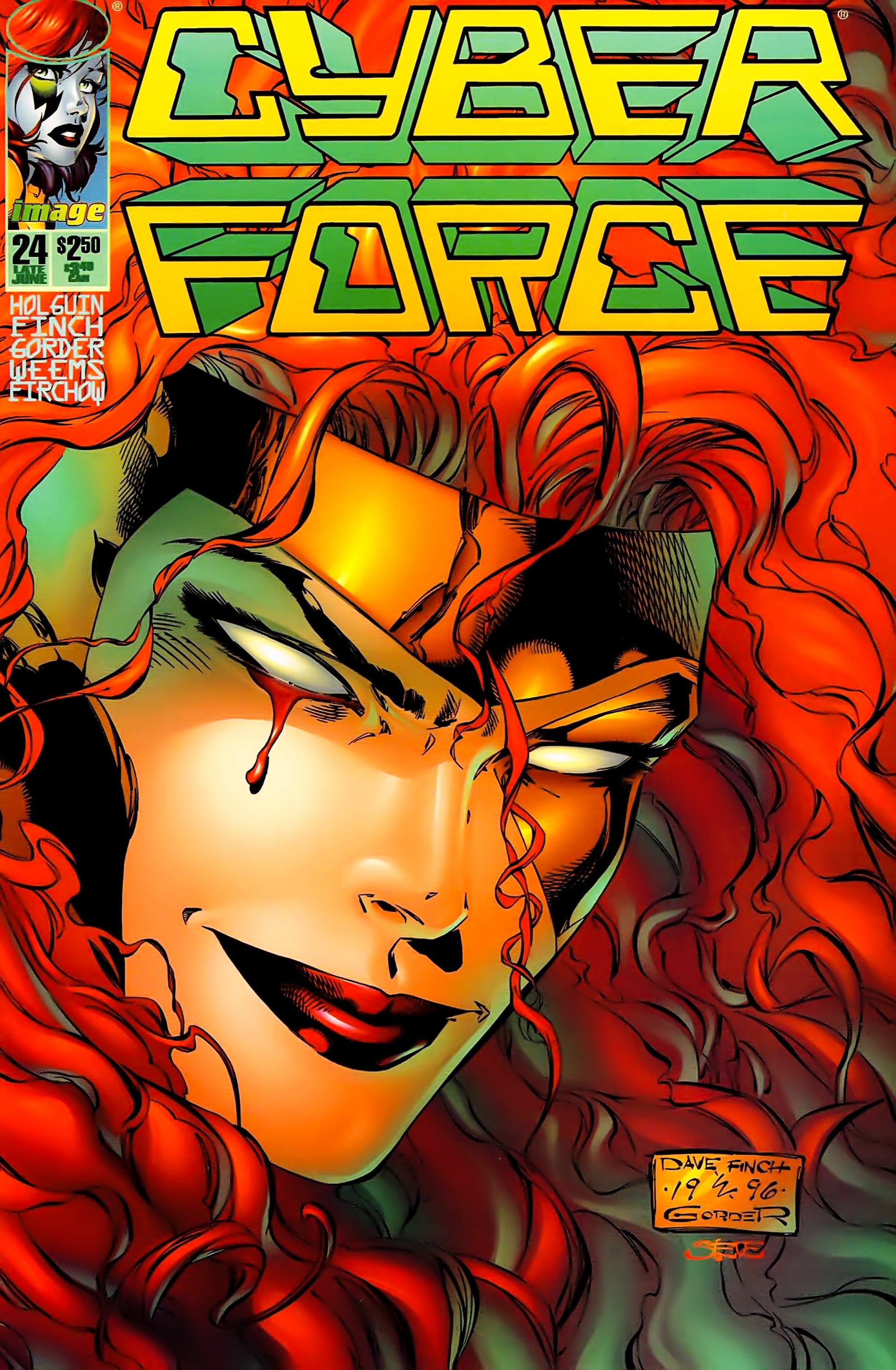 Cyberforce #24 - CVR A (VF/NM)