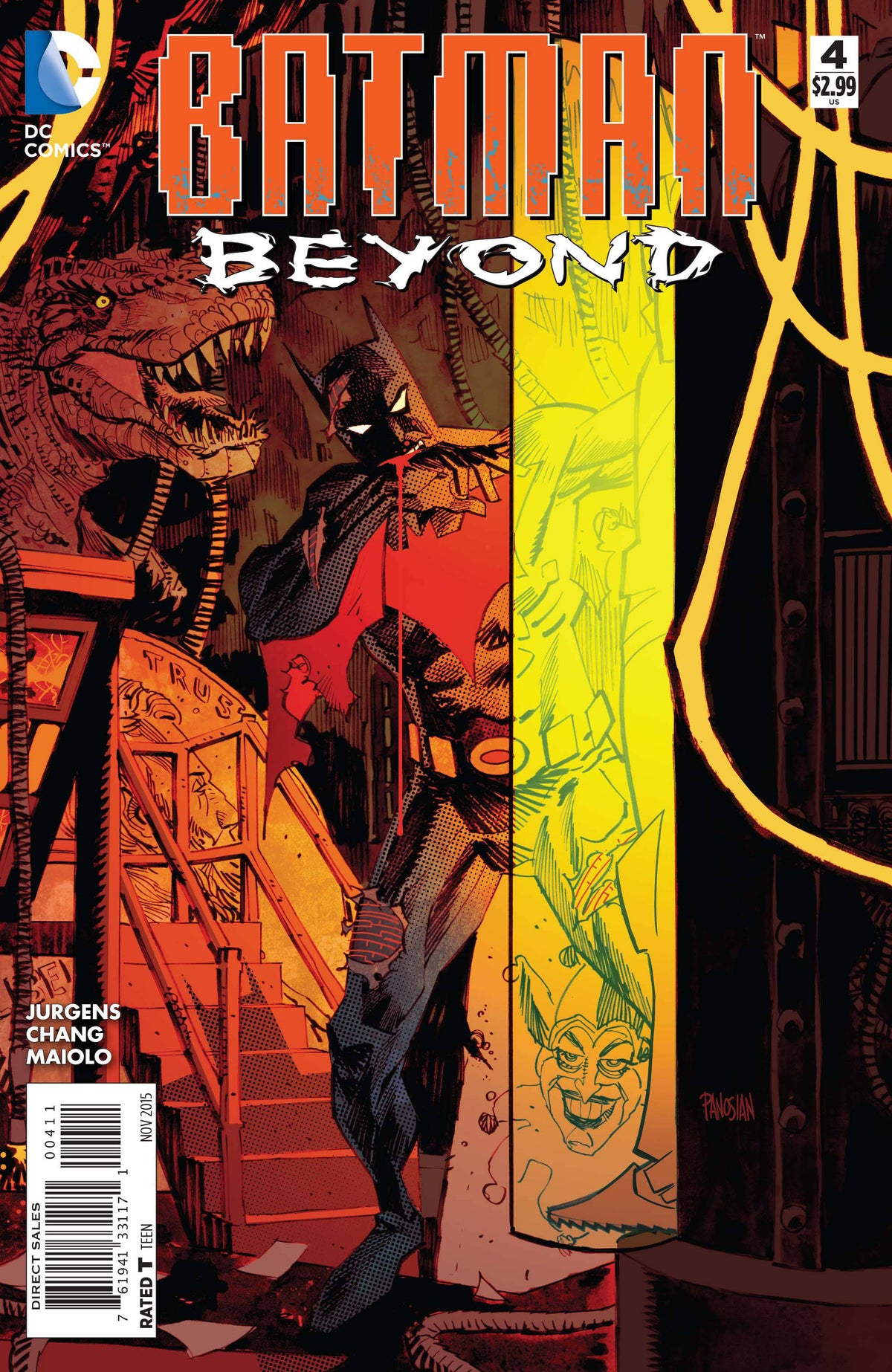 Batman Beyond #4 CVR A DC Comics 2015 VF