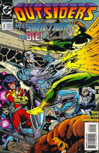 Outsiders #2 CVR A DC Comics 1993 FN