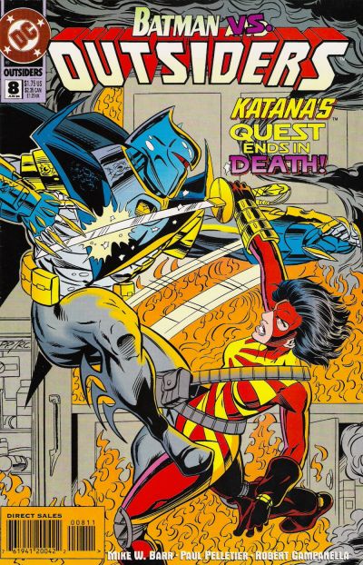 Outsiders #8 CVR A DC Comics 1994 FN