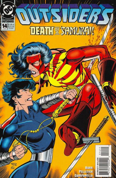 Outsiders #14 CVR A DC Comics 1995 FN