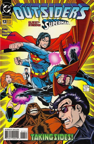 Outsiders #13 CVR A DC Comics 1994 FN