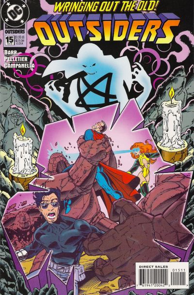 Outsiders #15 CVR A DC Comics 1995 FN
