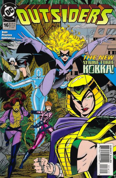 Outsiders #16 CVR A DC Comics 1995 FN