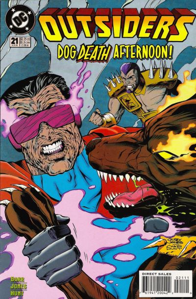 Outsiders #21 CVR A DC Comics 1995 FN