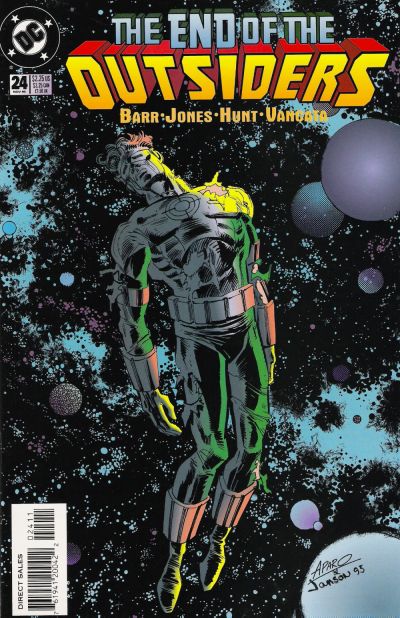 Outsiders #24 CVR A DC Comics 1995 FN
