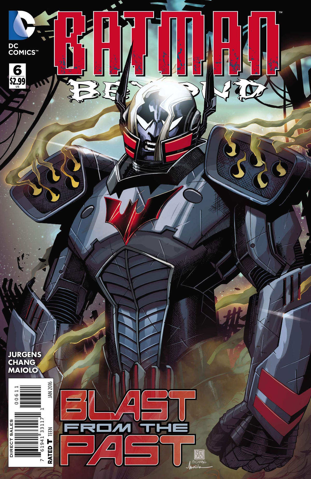 Batman Beyond #6 CVR A DC Comics 2015 VF