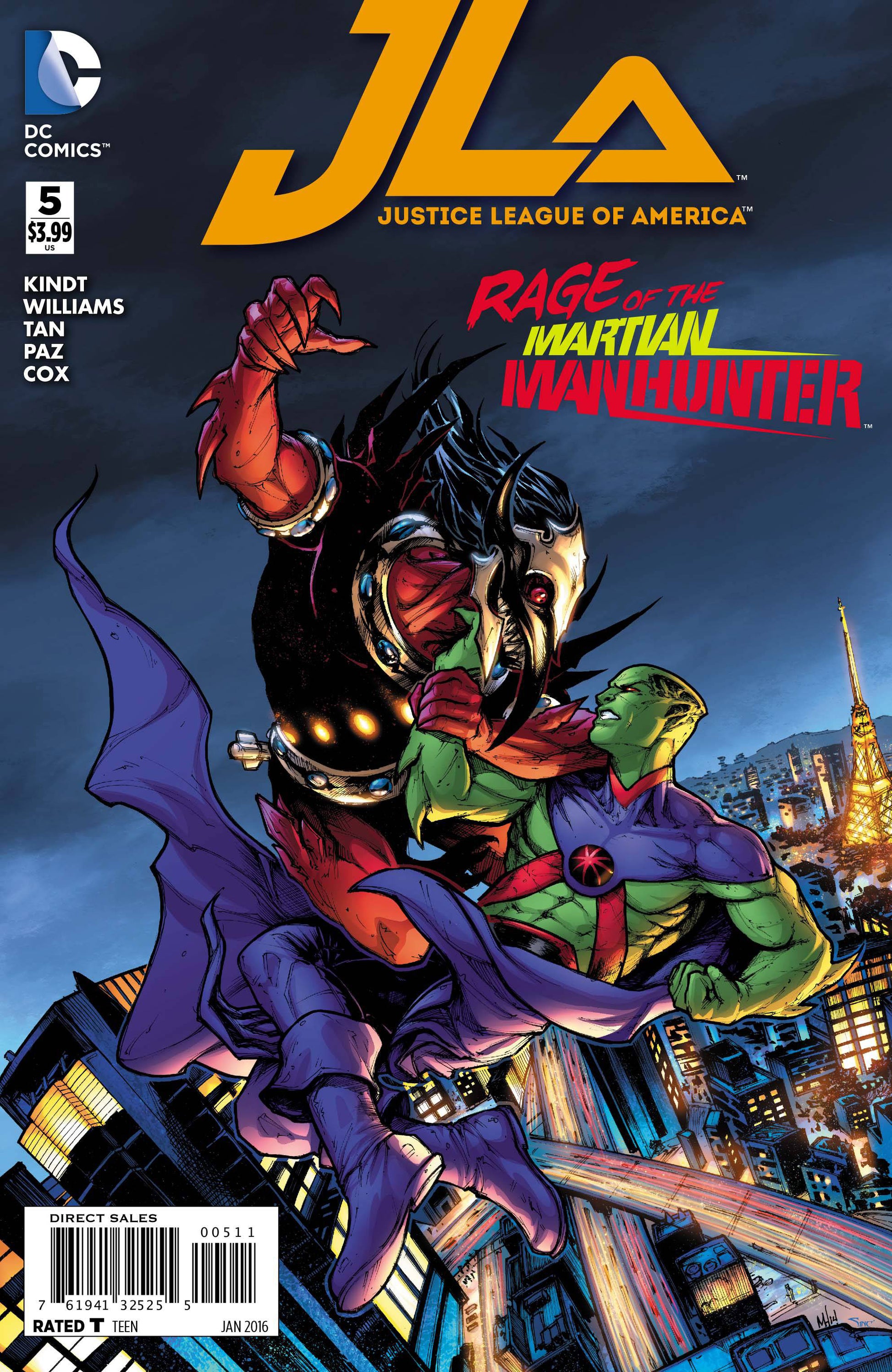 Justice League of America #5 - CVR A (VF)