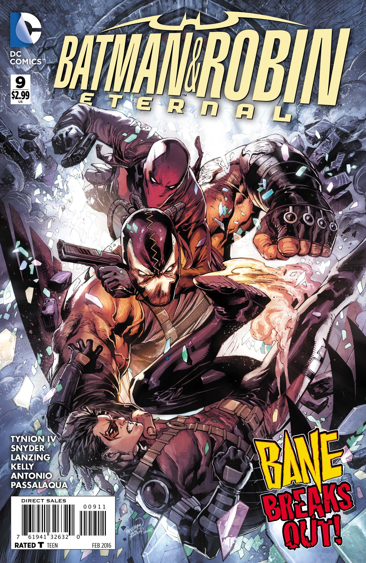 Batman & Robin Eternal #9 CVR A DC Comics 2015 VF