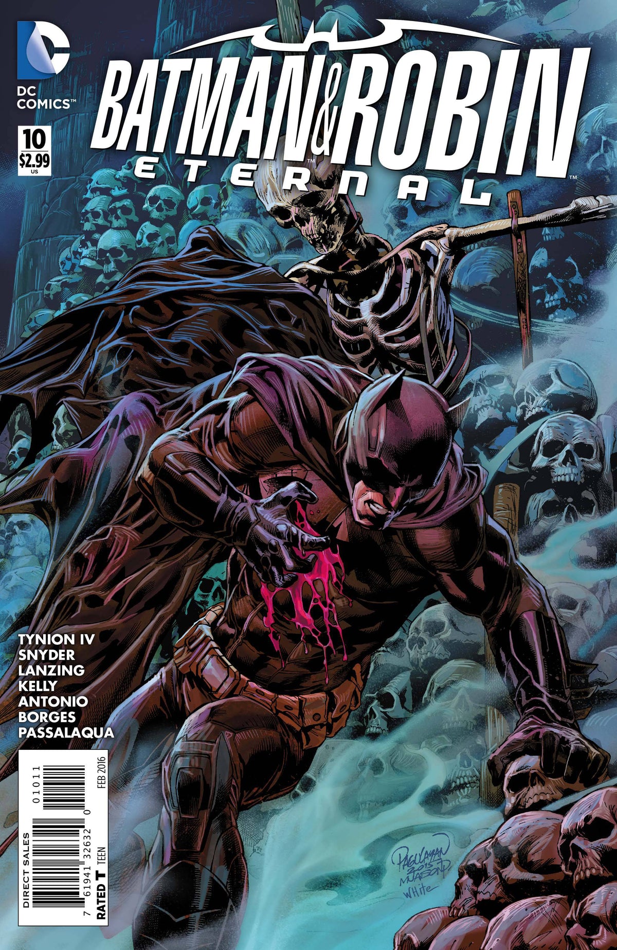 Batman & Robin Eternal #10 CVR A DC Comics 2015 VF