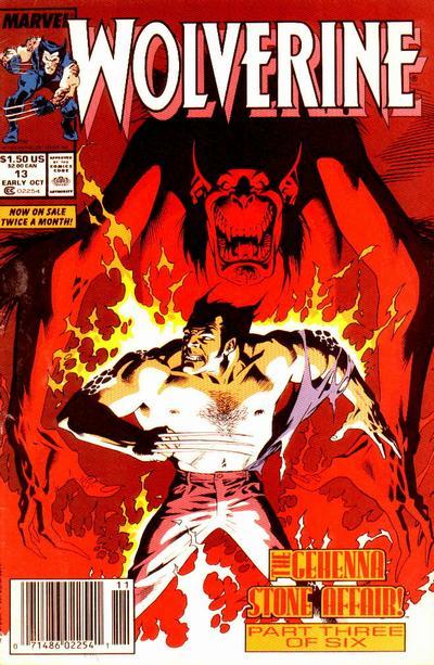 Wolverine #13 CVR A Marvel 1989 FN