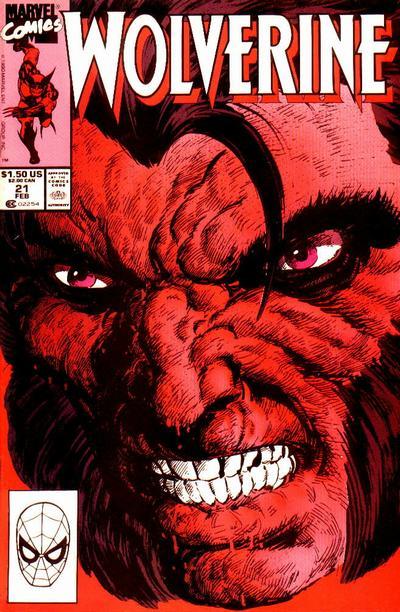Wolverine #21 CVR A Marvel 1990 FN