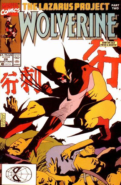 Wolverine #28 CVR A Marvel 1990 FN