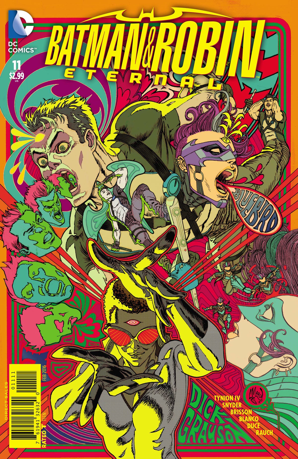 Batman & Robin Eternal #11 CVR A DC Comics 2015 VF
