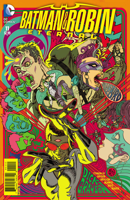 Batman & Robin Eternal #11 CVR A DC Comics 2015 VF
