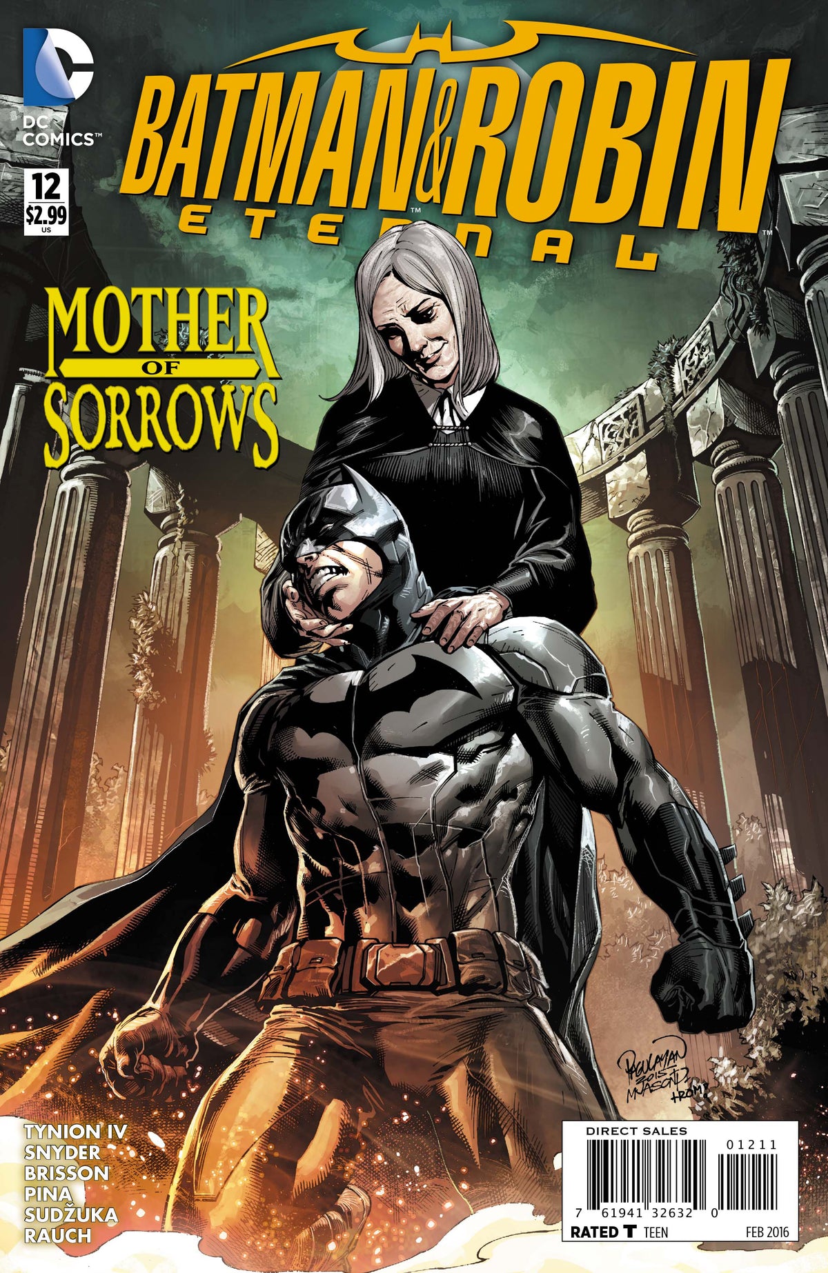 Batman & Robin Eternal #12 CVR A DC Comics 2015 VF
